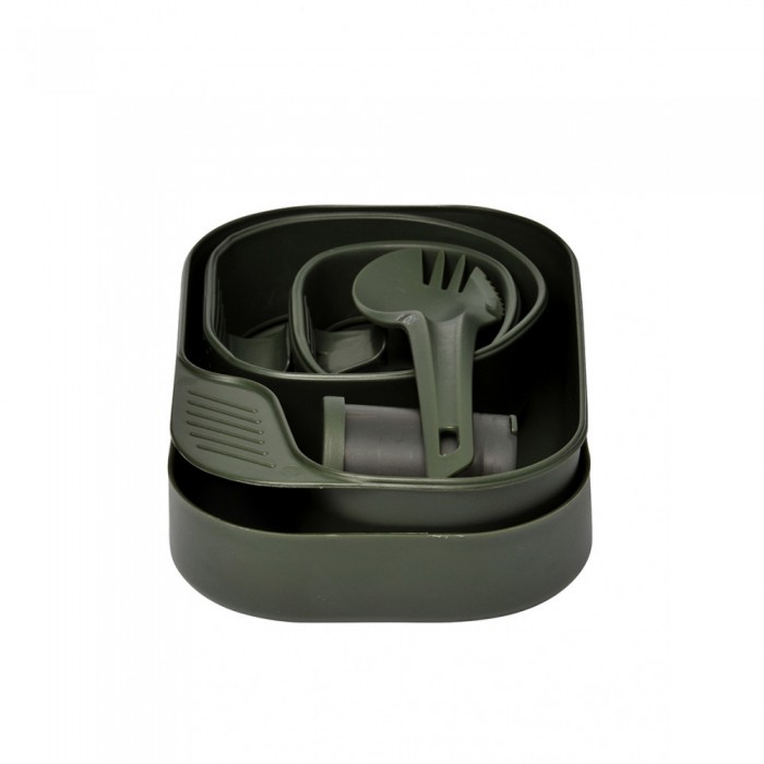Набор пластиковый WILDO 7-PC CAMP-A-BOX OD Олива, Olive Набор пластиковый WILDO 7-PC CAMP-A-BOX OD Олива, Olive