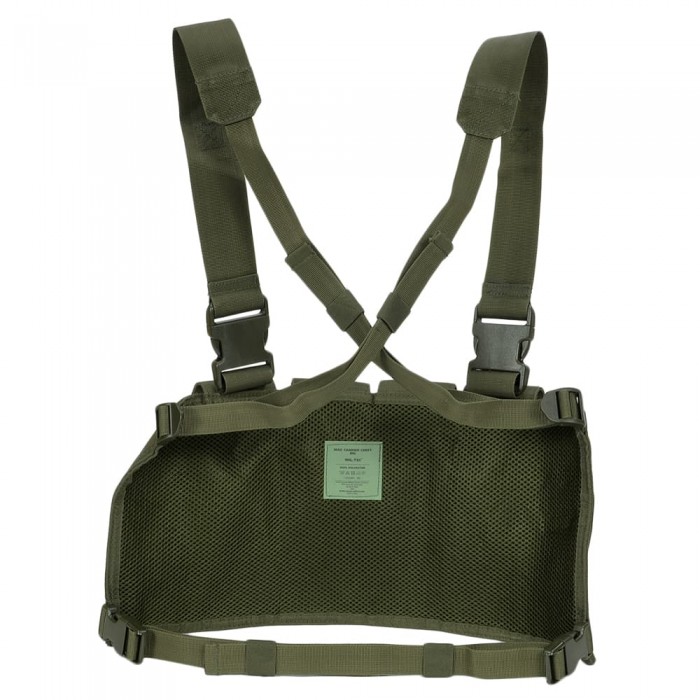 Розвантажувальний жилет MIL-TEC Mag Carrier Chest Rig Olive Розвантажувальний жилет MIL-TEC Mag Carrier Chest Rig Olive