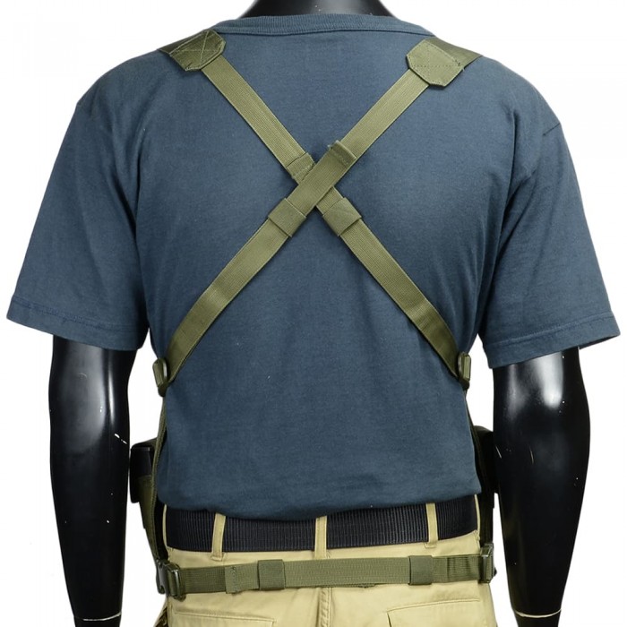 Розвантажувальний жилет MIL-TEC Mag Carrier Chest Rig Olive Розвантажувальний жилет MIL-TEC Mag Carrier Chest Rig Olive