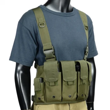 Розгрузочный жилет MIL-TEC Mag Carrier Chest Rig Olive