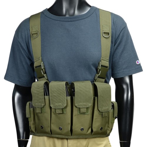 Розвантажувальний жилет MIL-TEC Mag Carrier Chest Rig Olive