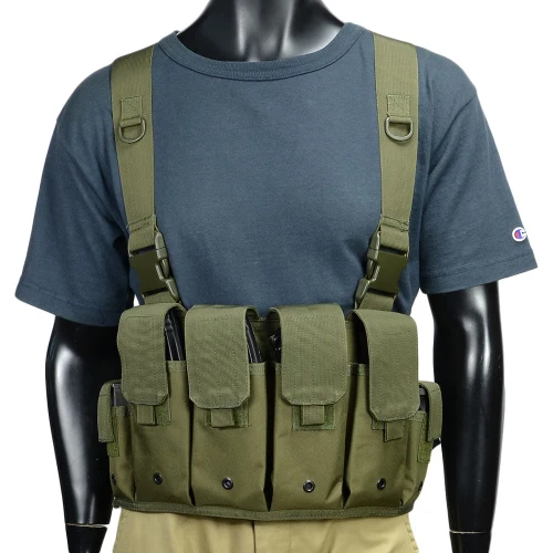 Розгрузочный жилет MIL-TEC Mag Carrier Chest Rig Olive