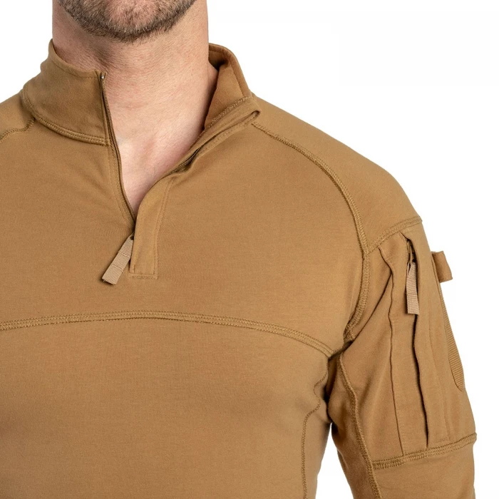 Сорочка Mil-Tec Combat Shirt Assault Field - Dark Coyote, Coyote Сорочка Mil-Tec Combat Shirt Assault Field - Dark Coyote, Coyote