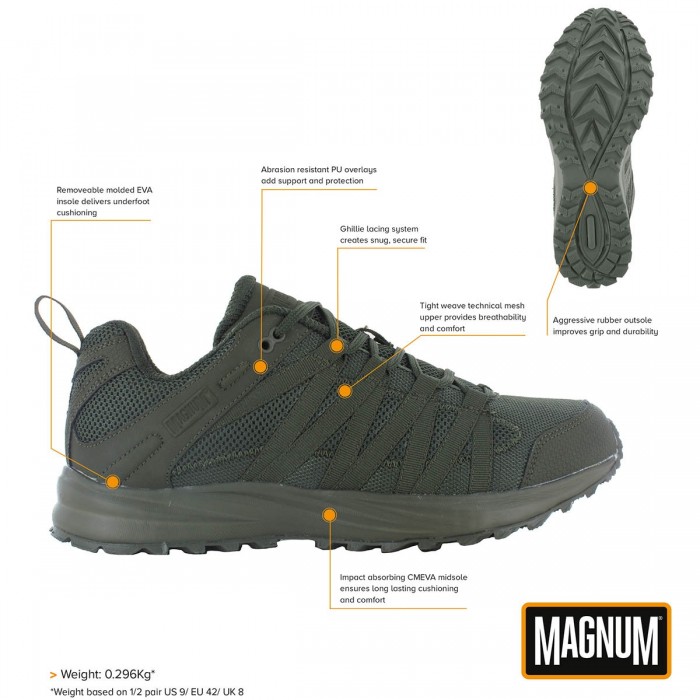 Кросівки тактичні Magnum Storm Trail Lite Olive Кросівки тактичні Magnum Storm Trail Lite Olive