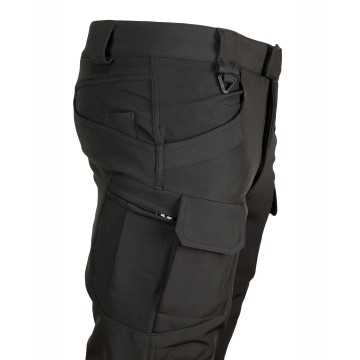 Тактичні штани утеплені SoftShell Black