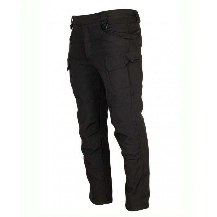 Тактичні штани утеплені SoftShell Black Тактичні штани утеплені SoftShell Black