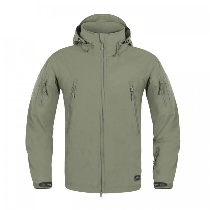 Куртка легка Helikon-Tex Trooper StormStretch Black, Olive Куртка легка Helikon-Tex Trooper StormStretch Black, Olive