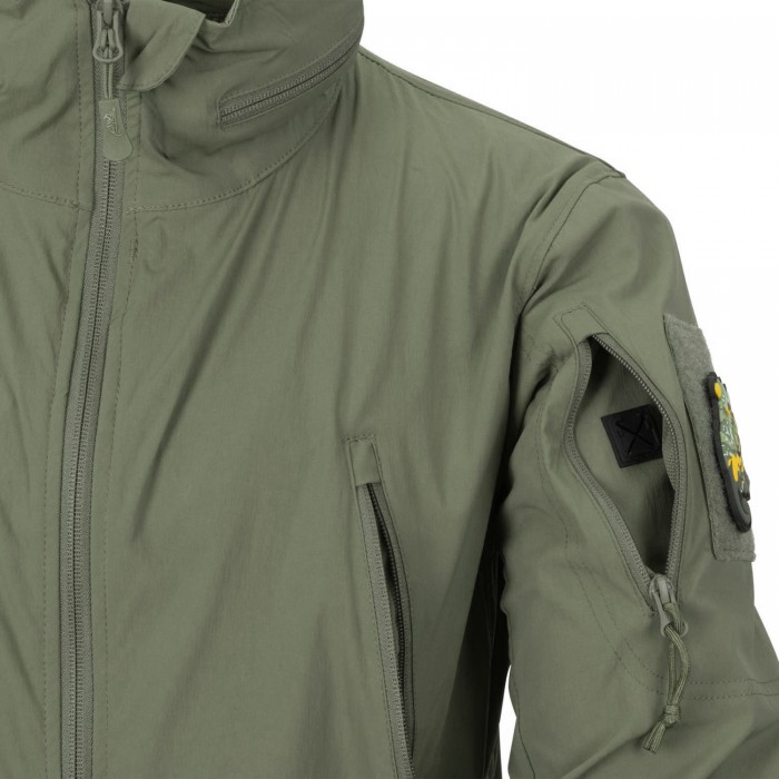 Куртка легка Helikon-Tex Trooper StormStretch Black, Olive Куртка легка Helikon-Tex Trooper StormStretch Black, Olive