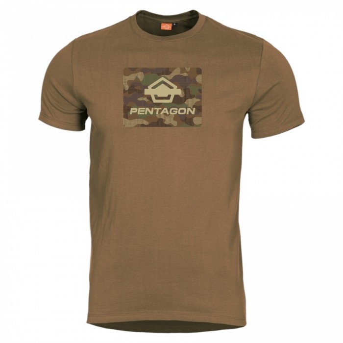 Футболка Pentagon Ageron «Sport Camo» Coyote, Coyote Футболка Pentagon Ageron «Sport Camo» Coyote, Coyote