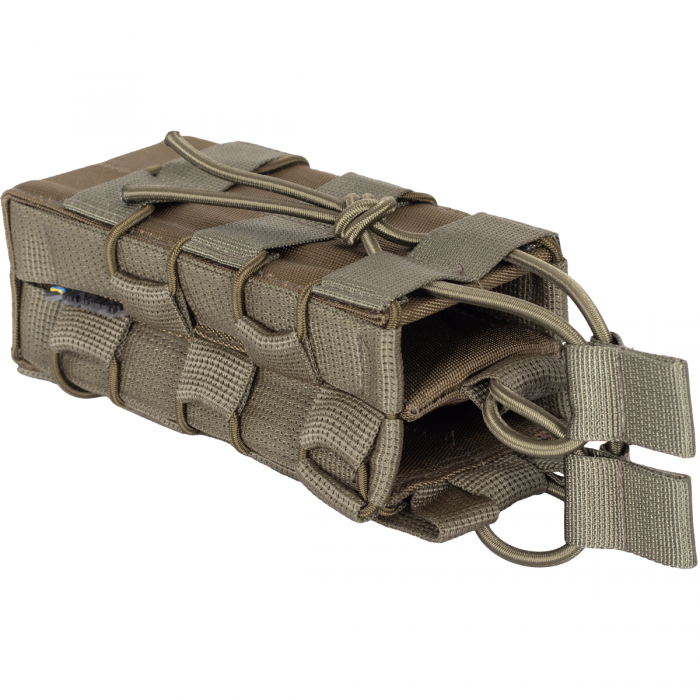 Подсумок на 2 магазина АК открытый Оливковый, Olive Подсумок на 2 магазина АК открытый Оливковый, Olive