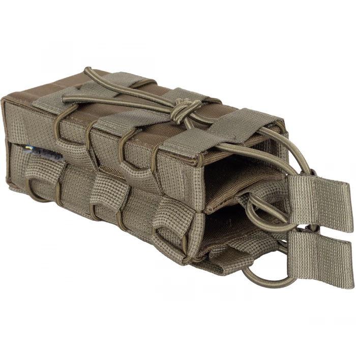 Подсумок на 2 магазина АК открытый Оливковый, Olive Подсумок на 2 магазина АК открытый Оливковый, Olive
