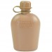 Фляга пластикова MIL-TEC US-Style 900 ml Coyote з чашкою