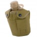 Фляга пластикова MIL-TEC US-Style 900 ml Coyote з чашкою