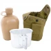 Фляга пластикова MIL-TEC US-Style 900 ml Coyote з чашкою
