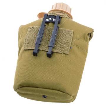 Фляга пластиковая MIL-TEC US-Style 900 ml Coyote с чашкой
