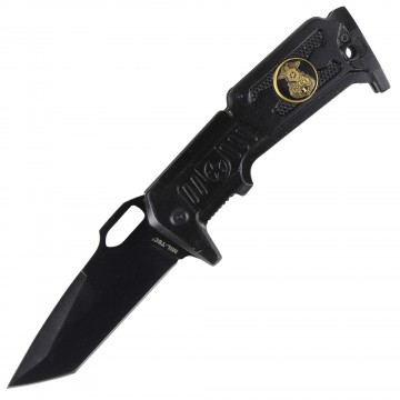 Ніж складаний MIL-TEC «Police» Black