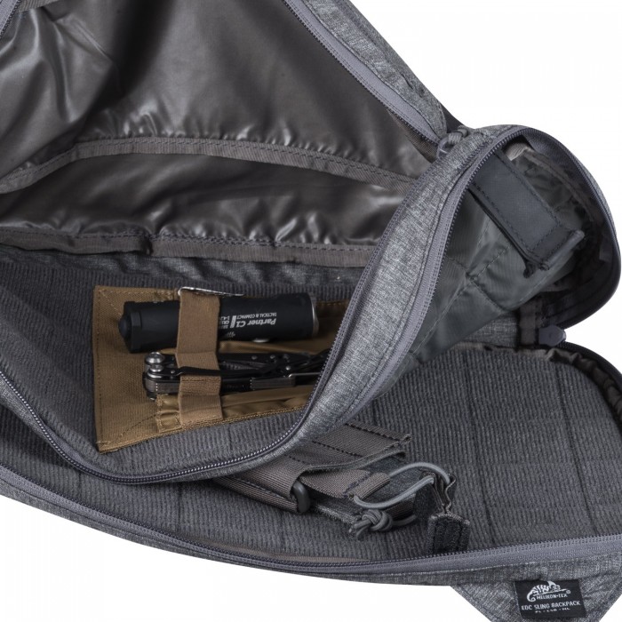 Рюкзак однолямочний Helikon-Tex EDC SLING BACKPACK Сірий, Сірий Рюкзак однолямочний Helikon-Tex EDC SLING BACKPACK Сірий, Сірий