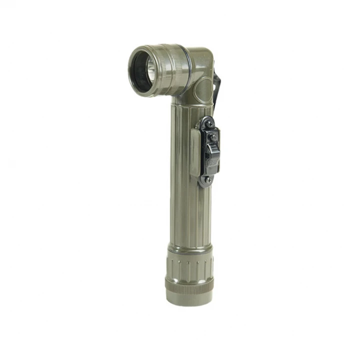 Тактический светодиодный фонарь MIL-TEC LED Small Anglehead Flashlight Olive Тактический светодиодный фонарь MIL-TEC LED Small Anglehead Flashlight Olive