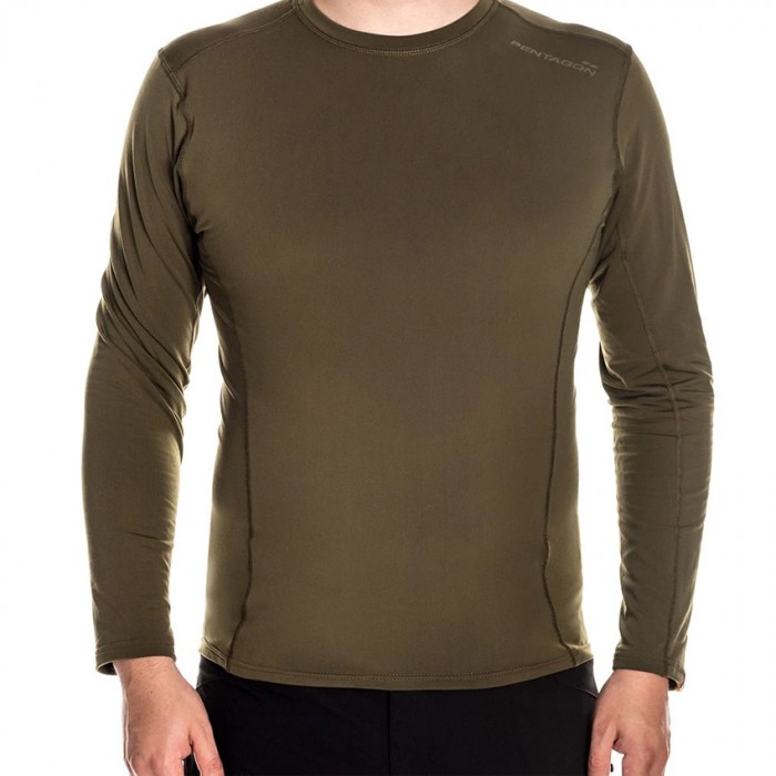 Термокофта PENTAGON Pindos Thermal Shirt Olive, Olive Термокофта PENTAGON Pindos Thermal Shirt Olive, Olive